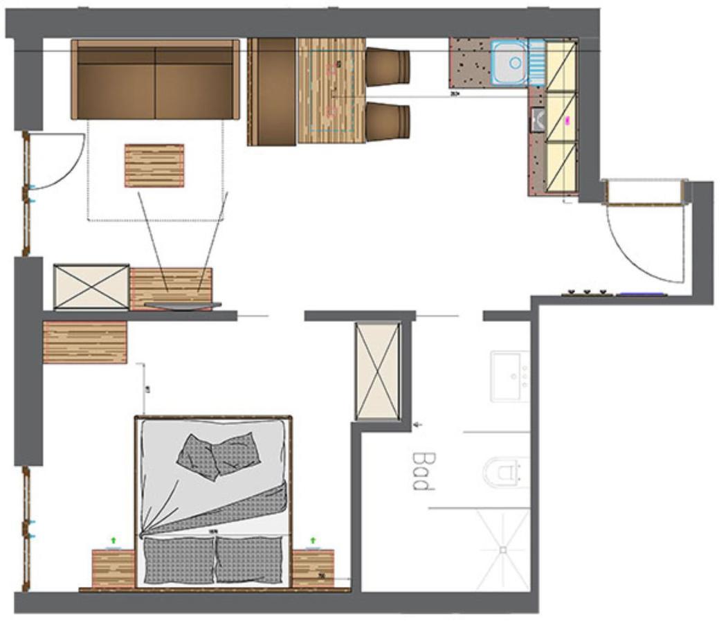 Residence Vellauerhof ลากุนโด ภายนอก รูปภาพ